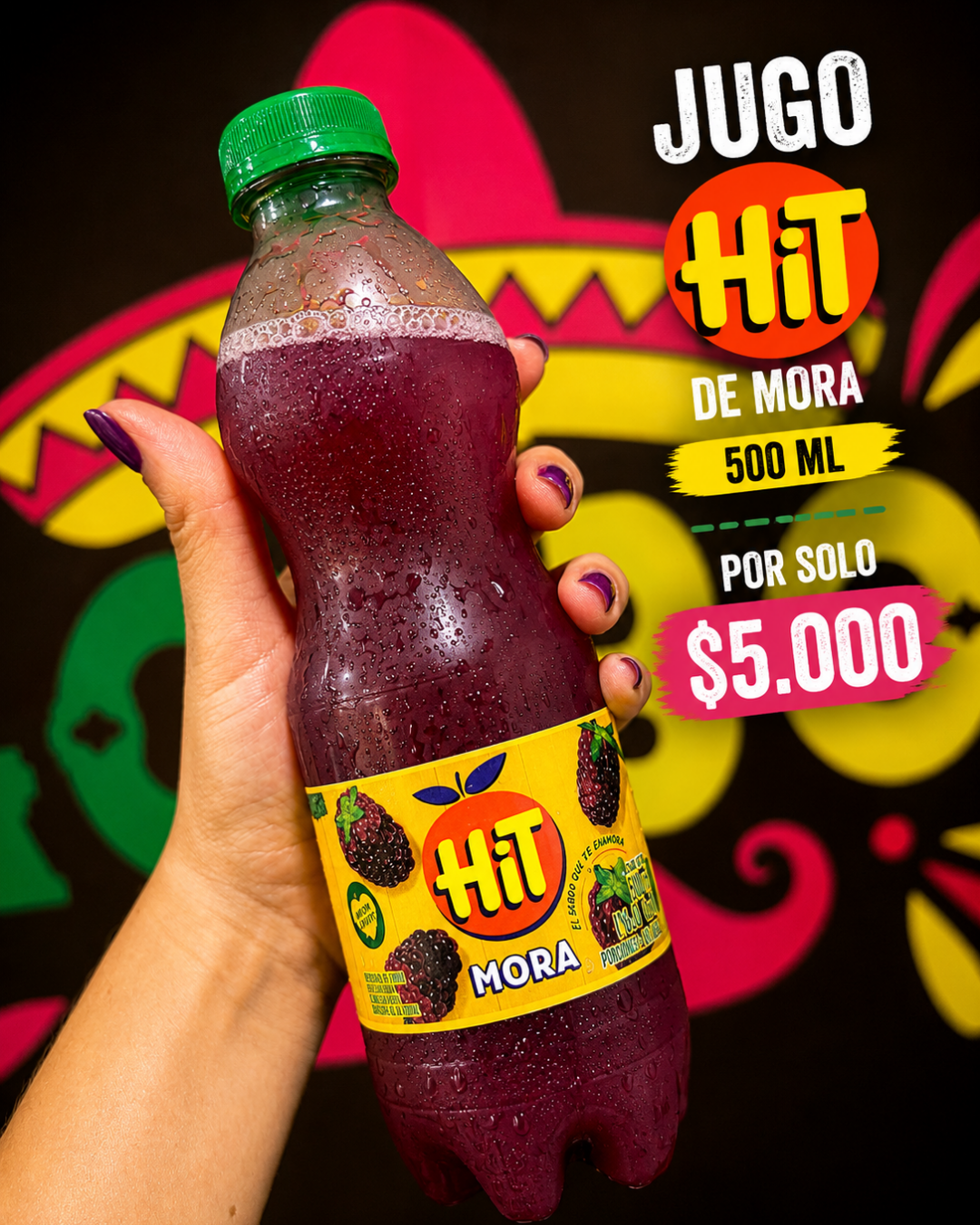 Jugo Hit de Mora