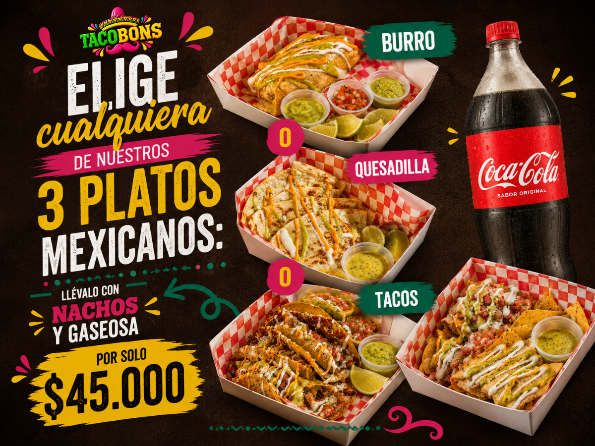 Súper Promo TacoBons